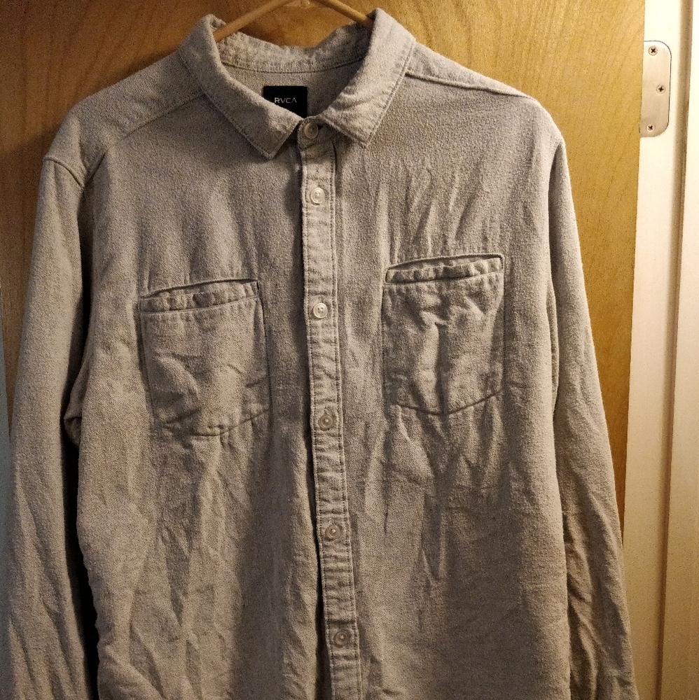 RVCA Button Down Flannel shirt